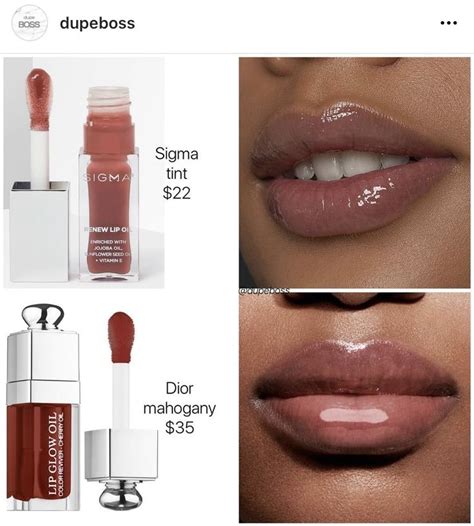 dior lip glow oil mahogany dupe|dior lip oil in store.